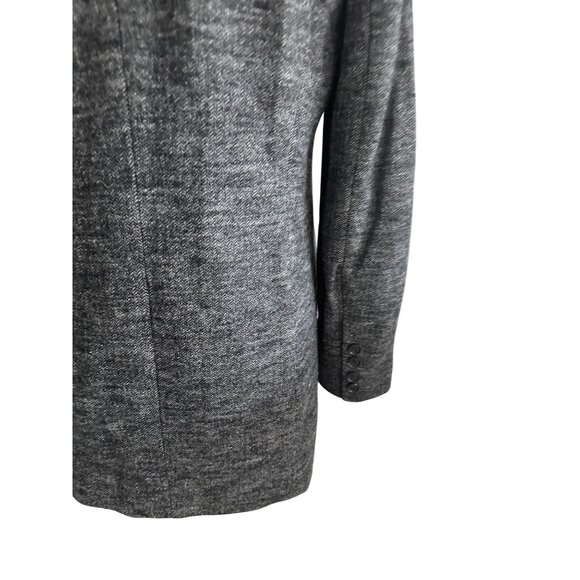 VINCE Women's Gray Wool Blend Blazer Jacket Size 6 - Picture 7 of 9